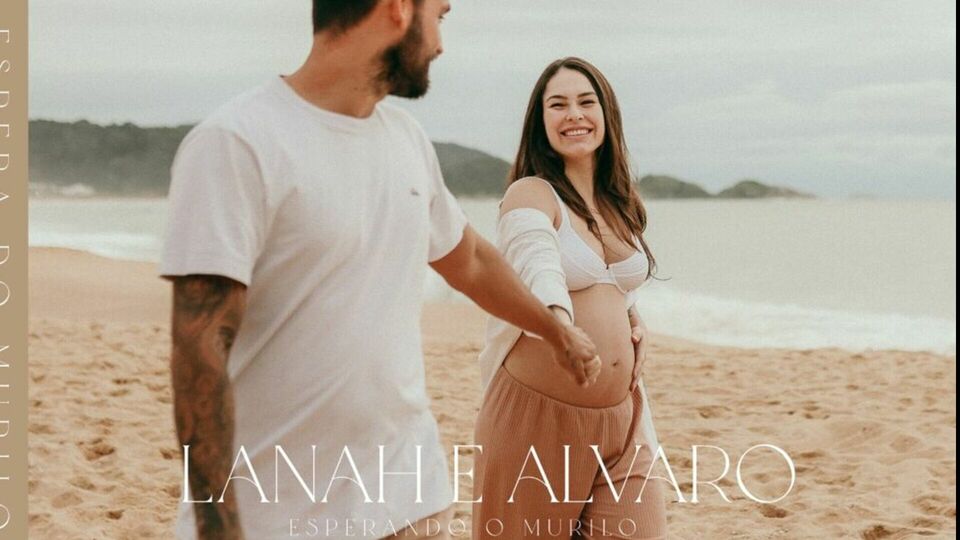 Ensaio de Gestante - Lanah e Alvaro - À Espera de Murilo 