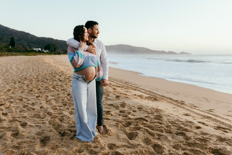 Ensaio de Gestante em Balneário Camboriú - Jessica e Rômulo 